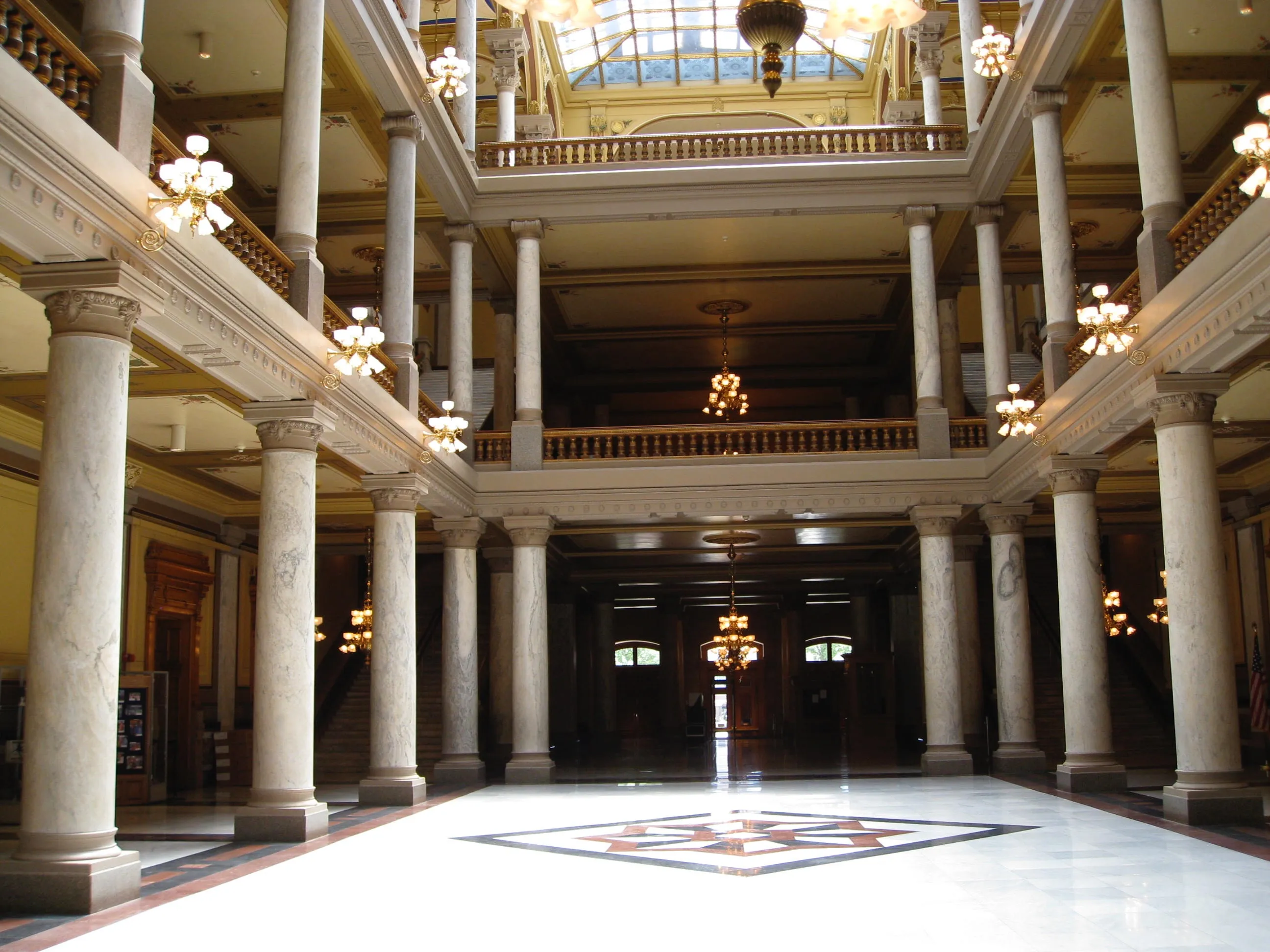 Indiana Statehouse interior